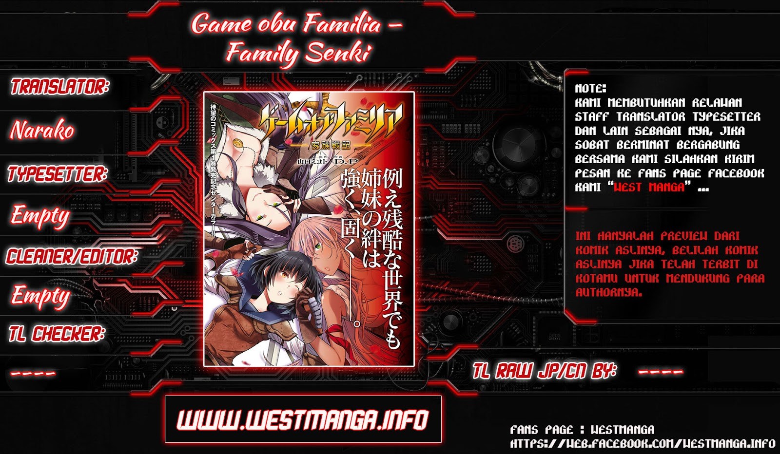 Game obu Familia – Family Senki chapter 8